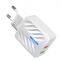 wholesale Quick charging 2 USB port mobile phone USB fast charging wall phone charger for iPhone for HUAWEI
