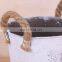 New Design Wholesale Home Decorative Garden Plants Antique White Color Hemp Rope Hanging Painting Flower Pots With Spout Flower Vase