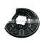 High quality brake disc truck dust cover set front rear brake dust shield