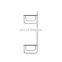 2 Tier  Stainless Steel Wire Rack Wall Mounted Adhesive Magic Sticker Bathroom Storage  Shelf Rack