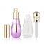 30ml bowling liquid foundation bottle, stock stock stock essence glass bottle, 30ml bulb shaped perfume spray bottle