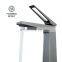 Bathroom Gun Metal taps brass basin faucet mixer grifo
