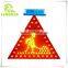 Hot Sale Aluminum LED Solar Triangle Traffic Warning Sign Board