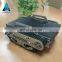 Robotic chassis remote control small vehicle rubber track