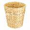 Handmade Organic Small Round Hyacinth Woven Waste Basket multifunction Woven Storage Basket vietnam cheap wholesale