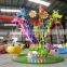 Amusement park outdoor funfair fairground flying chair mechanical rides