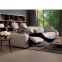 New Italian Minimalist Leather Coffee Table Sofa Combination Living Room Electric Smart Home Theater Audio-Visual Room Sofa