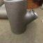 carbon steel Y type lateral tee butt weld pipe fittings pipe tee