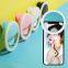 iSHINE 2024 New Led  Fill Photo Ringlight Cheap Wholesale Mobile Small Mini  Handy Usb Selfie Flash For Ring Clip Iphone