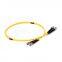 Fiber Optic Patch Cable ST UPC to ST UPC OS2 Duplex Single Mode PVC 2.0mm