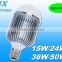 CRI 85 180 beam angle 50W High bay LED Bulb with 2 years warranty