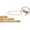 Amazon supply New polished wood magnetic knife holder 16''(400x65x20mm) wooden cover magnetic knife rack