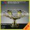 2015 hot sell colorful glass tray with color designs,glass sugar bowl HF37017V-200795