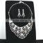 2015 hot sale trendy design shining luxury bridal jewelry set diamond jewelry set