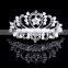 New Design pearl crystal headhand crown for pageant crown beautiful tiaras for bridal