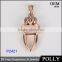 OEM fashion hollow sterling silver 925 pendant necklace