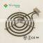 4 turns electric stove coil heating element with high density