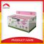 EN 71 pink MDF wooden kids toy box