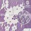 Cheap cotton lace white embroidery fabric for cloth
