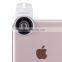 Momax Fish Eye Universal 3 in 1 Mobile Phone Chip Lenses Fisheye Wide Angle Macro Camera for iPhone 6s Plus Samsung S7 MT-5782