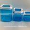 New Design plastic candy box airtight canister seal pot dry food pot container factory price custom color custom logo