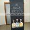 Manufacture unique Shape and Design Pull Up Banner Stand