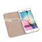 Card slot & wallet leather case for Samsung Galaxy S6 Edge plus premium leather cover pouch
