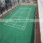 outdoor synthetic badminton court flooring surface suitable for college