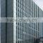 Tinted glass curtain wall for facade decoration