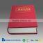 Customized Hardcover Book Foil Stamping Printing with Slip Case