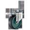 Light Duty Casters with Gray Rubber Wheels