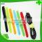 printed hook and loop cable tie marker
