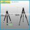 Black camera tripod for used mobile phone and camera