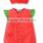 wholesale infant clothing summer cotton animal shape fashion clothes toddler baby bodysuit