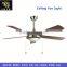 European-style Fashionable and Decorative Ceiling Fan Lamp
