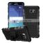 Factory direct stand armor for Samsung Galaxy Note 5 anti-skid ballistic back cover