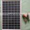 200W clear solar panel low iron tempered glass in high quality