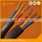 HOT sale! Ronghua cable round or flat rubber submersible pump cable
