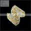 2015 New style fashion wedding black cz rings jewelry design