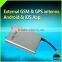 vehicle gps tracking device with sms remote engine stop external micro