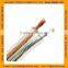 transparent speaker cable clear gold silver speaker wire
