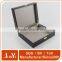 Luxury Black Leather Cufflink Watch Boxes for Men