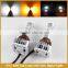 H8 H11 Led Car Fog Driving Head Light Lamp Bulb with Yellow Amber Turn signal light DRL