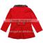 ( F3695 ) RED 3-8Y Nova kids winter outwear baby girl fashional corduroy children coat