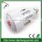 wholesale usb car charger adapter with bright LED indicator light