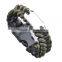 Best selling how to make paracord bracelet with logo for man