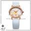 Rose Design 3ATM Genuine Leather Sapphire Lady Korean Watch