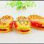 plastic pet hamburger shape toy, custom made pet like food toy, custom made plastic food for pet chew