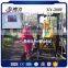 Small ground drilling machine for water well and borehole drilling