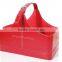 2015 multifunctional leather stackable storage box